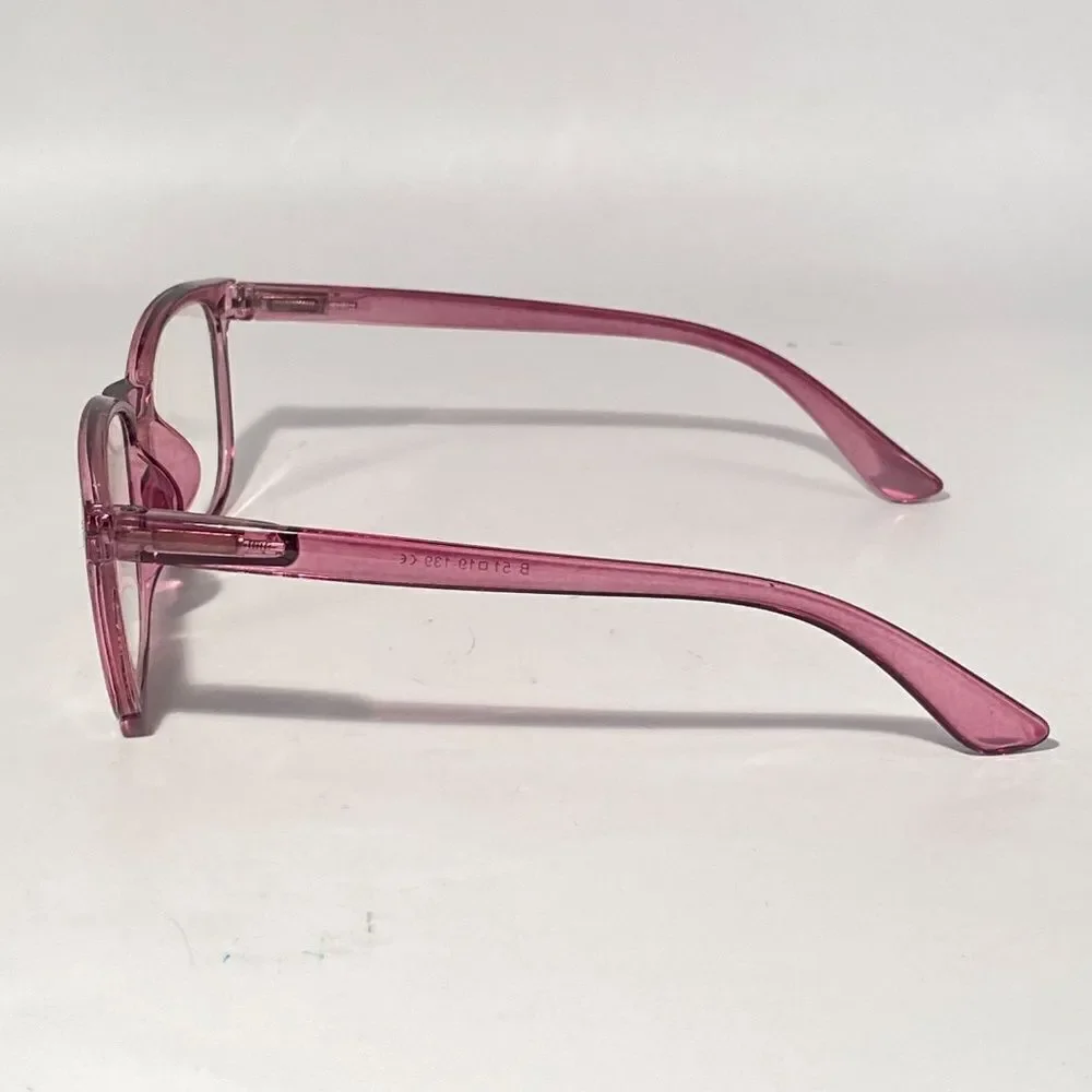 1504 Colette 1.5 Tortoise Raspberry Glasses Soft Butterfly Readers NWT